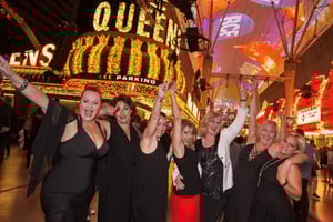 Las Vegas: Privat partybusstur på Vegas Strip med champagne