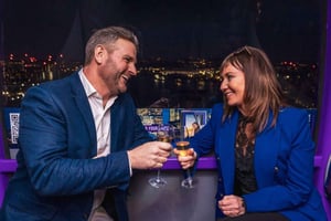 London: IFS Cloud Cable Car Champagne Experience