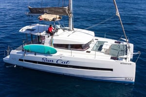 Los Cabos: Privater Sonnenuntergangskatamaran.