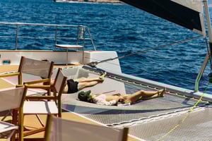 Marseille: Dagtocht met catamaran en maaltijd in de Calanques