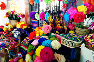 Mexico : Samedi du bazar, couvent de Carmen et San Angel