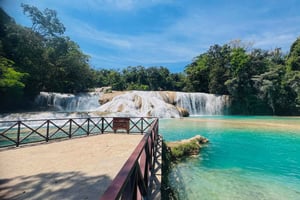 Palenque: Ruinas de Palenque, Cascadas de Agua Azul y Misol-Ha