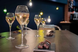 Passy-Grigny: Chokolade- og champagne-smagningstur