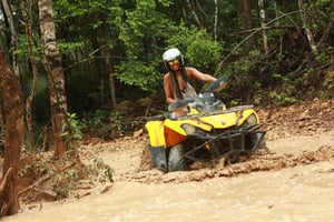 Playa del Carmen: ATV Xtreme & Zipline-upplevelse