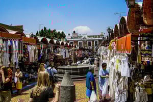 Puebla: wycieczka piesza z lodami