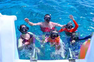 Punta Cana: Snorklingstur till Catalina Island med lunch