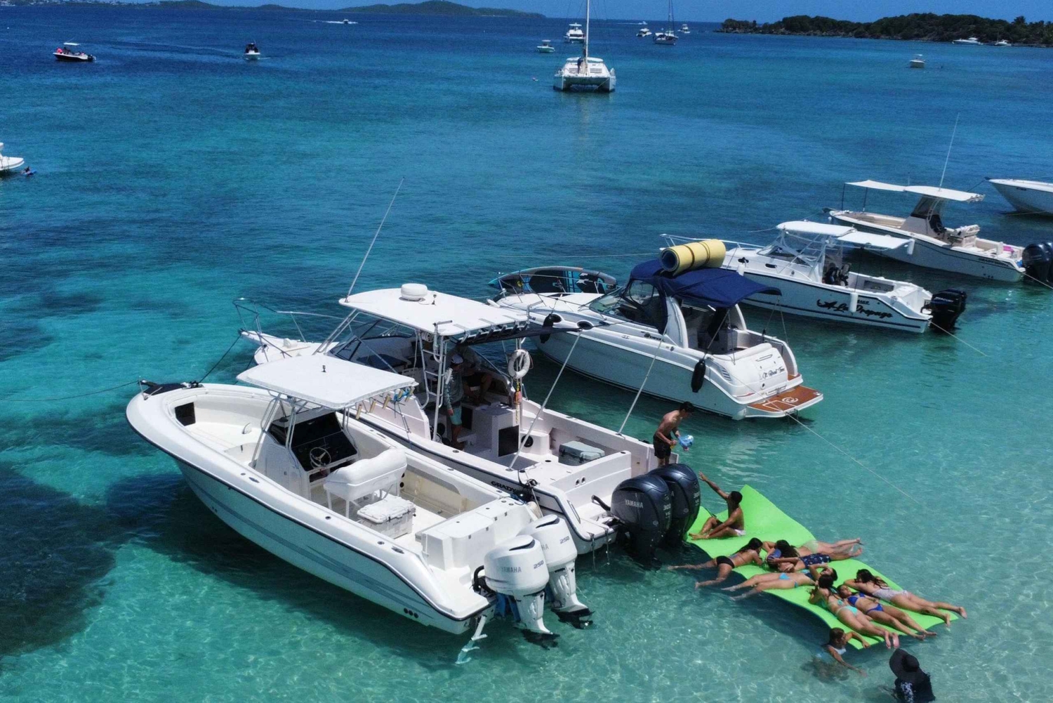 San Juan: praia das ilhas Palomino e Icaco, comida com recolha