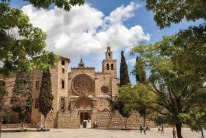 Sant Cugat del Valles : entrée au monastère avec audioguide