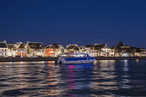 St. Augustine: Champagne Nights of Lights-cruise med valgfri solnedgang
