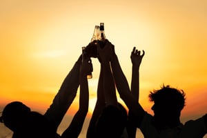 Sunset Boat Party: en fest på Sanguinaires-øyene