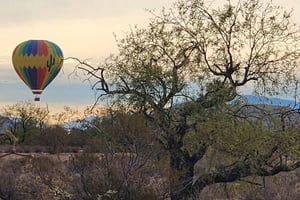Tucson: paseo en globo aerostático con brindis con champán
