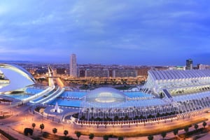 Valencia: Oceanogràfic, Hemisfèric ja tiedemuseo yhdessä