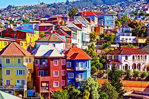 Vina Del Mar, Valparaiso, Casablanca, Reñaca, Oceanic Rock