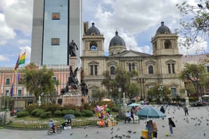 Rundvandring i staden La Paz