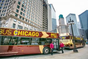 Chicago: 360 CHICAGO & Big Bus Hop-on Hop-off Tour