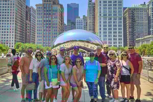Chicago: Best of Attractions Walking Tour +Bike/Kayak Rental