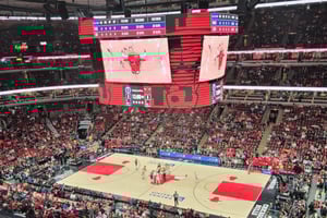 Chicago: Chicago Bulls Basketball Spiel Ticket