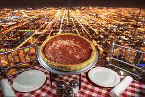 Chicago: Skydeck Ticket and Deep Dish Pizza Dinner