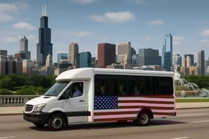 Chicago: Small-Group Minibus Tour with Guide