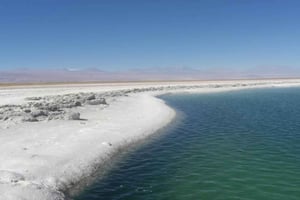Lagunen Cejar, lagunen Tebenquiche och Ojos del Salar