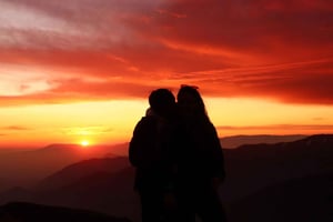 Check out the sunset in the Andes with a picnic!