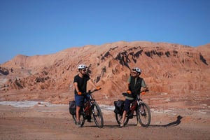 Från San Pedro de Atacama: E-Bike-tur i Månens dal