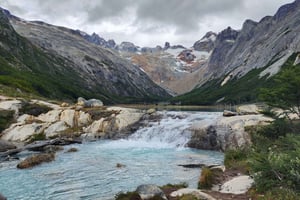 Ab Ushuaia: Feuerland Smaragdlagune Trekking Tour