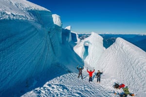 Vulcano Osorno Cile Guida privata per l'arrampicata su ghiaccio