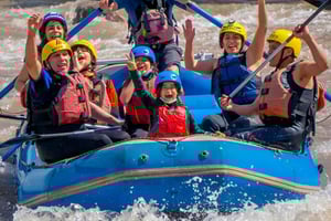 Rafting-dag i El Cajón del Maipo