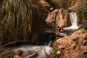 San Pedro de Atacama: Vandringstur til svømmebassenger i canyon