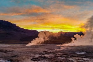 San Pedro de Atacama: Wycieczka do gejzerów El Tatio i laguny Machuca