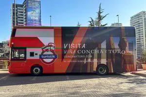 Santiago: Officiell transfer till vingården Concha y Toro