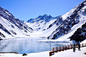 Santiago: gita di un giorno a Portillo e Laguna del Inca con picnic