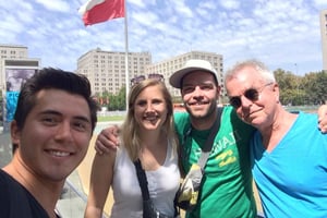 Santiago: Private Städtetour mit Abholung vom Flughafen