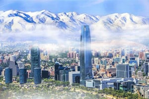 Santiago: Private tour, historic center, high altitude viewpoint, cable car