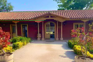 Santiago: Tour privato alla Cantina Aquitania e al Tempio Bahá'í