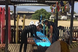 Surf- och sandboardtur för nybörjare