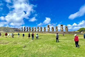 Due giorni di tour di un giorno a Rapa Nui + alba a Tongariki