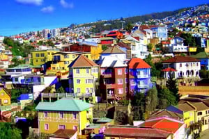 Valparaíso: Privat heldagstur med kabelbanetur