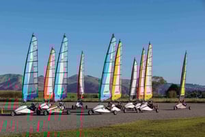 Christchurch: Blokart Land-sailing