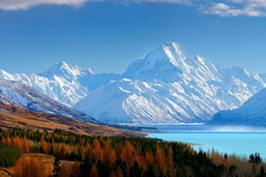 Christchurch: Mt Cook og Tekapo – tur i små grupper (inkl. lunsj)