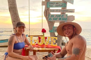 Barú: Sunset on the beach + bioluminescense plankton