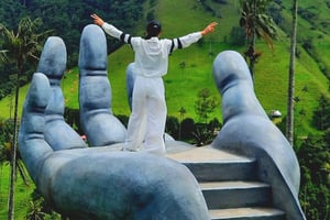 Zwischen Bergen und Tau: Valle de Cocora und Wasserfall Santa Rita