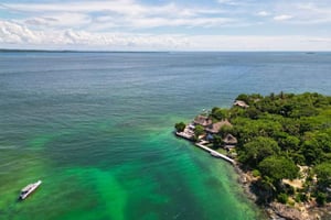 Cartagena: Tour zur Pirateninsel auf den Rosario-Inseln