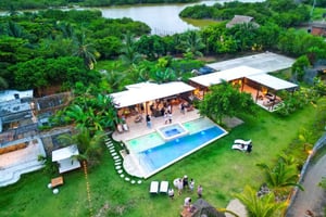Cartagena: VIP sunset in Tierra Bomba with party at beach club