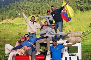 Salento: Mini-Trekking Cocora, Wasserfall, Natur und Tradition