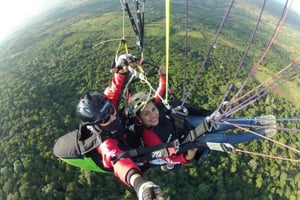 Paragliding in Curití: Flug über das Gebiet der Guane & den Chicamocha-Canyon