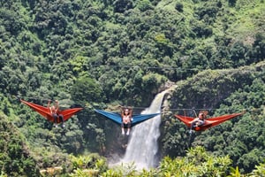 From Medellín: Dream Hammocks, Zipline, & Waterfall Day Trip