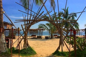 Hele dag op het strand van Fenix