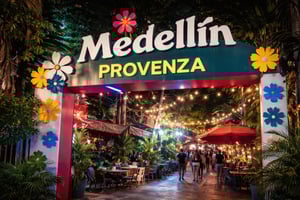 Medellín bei Nacht: VIP-Tour durch Provenza und El Poblado